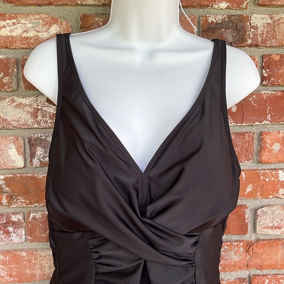 Shein Elegant Black one piece Swimsuit size 1XL - Picture 2 of 5